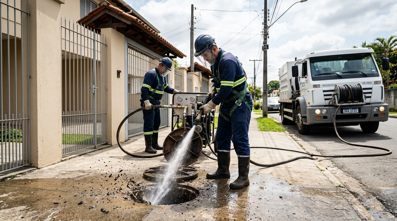 Hidrojateamento perto de mim em Curitiba-PR